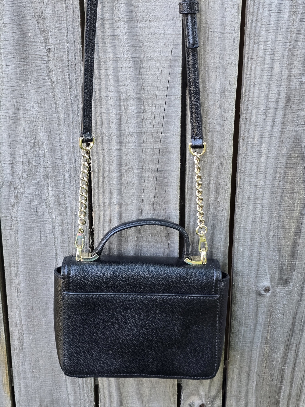 kate spade Black Leather Crossbody Satchel - Picture 5 of 8
